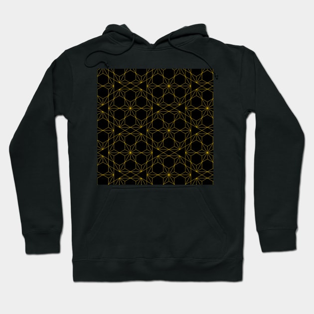 Art deco seamless pattern Hoodie by zeevana